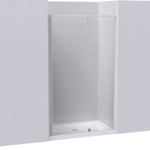 Sierra 800x1200 3 Sided Pivot Door Shower for Tiled Walls