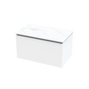 Pinnacle Pro Arctic 800 Single Drawer Wall Vanity