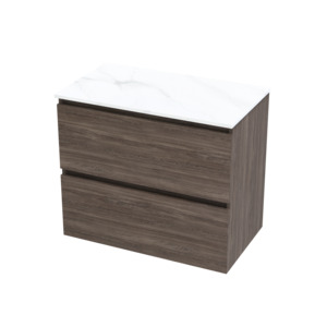 Pinnacle Pro Arctic 800 Double Drawer Wall Vanity