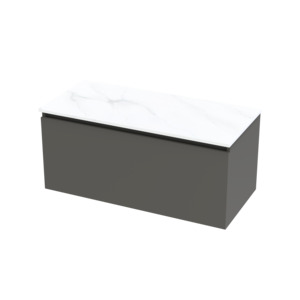 Pinnacle Pro Arctic 1000 Single Drawer Wall Vanity