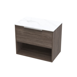 Nikau Pro Arctic 750 Drawer Open Wall Vanity