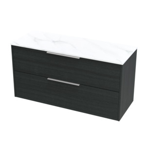 Nikau Pro Arctic 1200 Double Drawer Wall Vanity