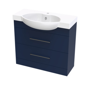 Raglan 1200 Double Drawer Floor Vanity