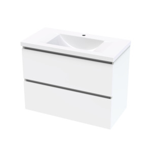 Luna Double Drawer 900 Wall Hung Vanity