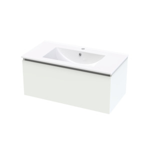 Pacific Rise Single Drawer 900mm Wall Hung Vanity