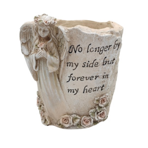 Products: Memorial Pot with Angel (set of 6)