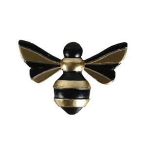 Stripe Bee Wall Decor (Set of 6)