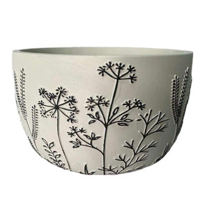 Contrast Flower Pattern Pot – GP715/4