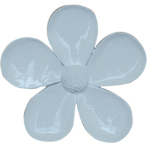 5 Petal White Flower 19cm (Set of 6)