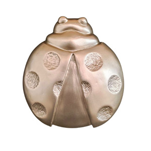 Products: Ladybird Wall Art Gold 15×14 cm – WA257/3G