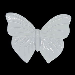 Products: Butterfly White Wall Art 8cm – XUBF8/8