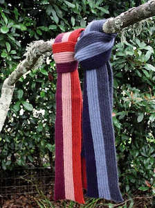 Childrenswear: Kids Possum Merino Striped Scarf