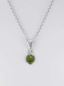 Nick Von K: Pounamu Heart Charm Pendant