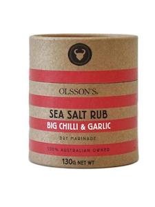 Sweet Treats: Big Chilli and Garlic Sea Salt Rub