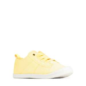 Sale Footwear: Vail Low Top Summer Sneaker in Lemon - Size 38
