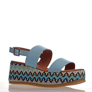 Arty Espadrilles in Powder Blue - Sizes 40, 41