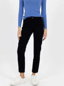 Clearance: Queen Cord Jean in Indigo - Last Pair Sz 16