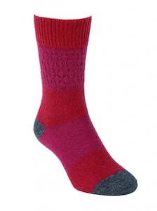 Mothers Day Socks: Possum Merino Gecko Socks in 4 Colours by Lothlorian