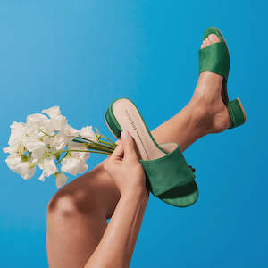 Sale Footwear: Zayne Sandal in Emerald