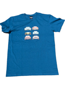 Tees: UK Sports Car Grills Men's T-Shirt in Atlantic