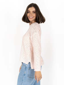Sweaters And Hoodies: Sofia Sweater in Peach