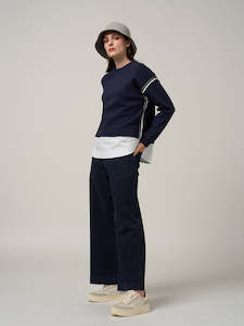 Sweaters And Hoodies: Osbourne Sweatshirt in Navy