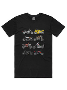 Movie Motorcycles Men's T-Shirt in Black