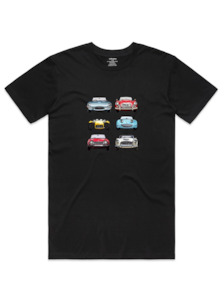 UK Sports Car Grills Men's T-Shirt in Black