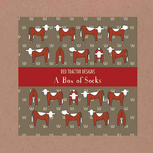 Mens Gift: Cows Box of Socks