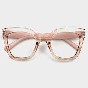 Valentina Reading Glasses in Blush