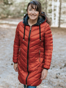 Arnie Reversible Jacket - Black Intense Rust