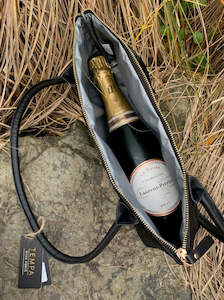 Quilted Insulated Wine Purse