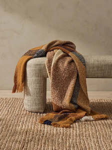Weave Home: Ormond Throw in Spice