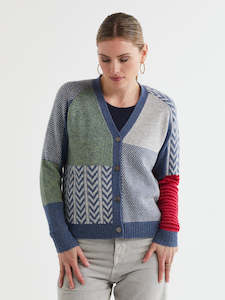 Ls And Co: Textured Cardi in Denim