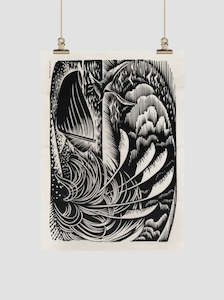 Toi Toi Tea Towel by E Mervyn Taylor