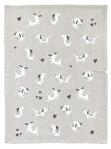 Puppy Love Tea Towel