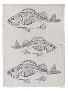 Tea Towel: Kaimoana/Ika Tea Towel