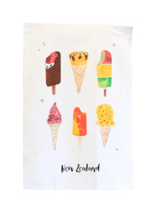 Ice Cream Tea Towel