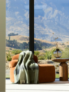 Weave Kinloch Throw in Spruce