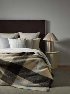 Weave Kinloch Throw in Cocoa