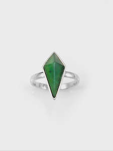 Pounamu Pinnacle Ring