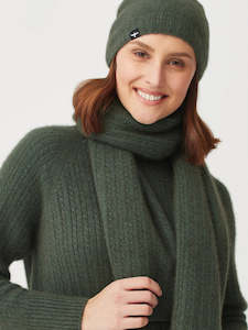 Possum And Merino Knitwear: Vea Scarf by Untouched World
