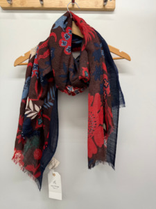 Nice Things Flower Pop Print Scarf