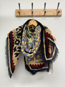 Fashion Accessories: Nice Things Folk Print Scarf