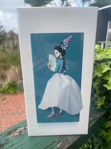 Alife Design: Tissue Up Girl in Teal - Marie Antoinette