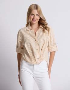 On Repeat Blouse in Sun Stripe
