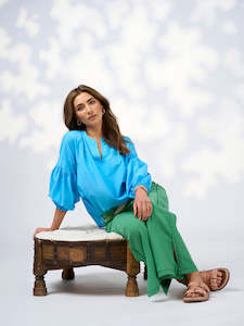 Bottoms: Romee Pant in Kelly Green