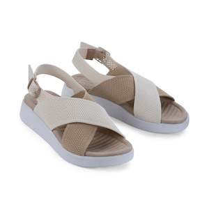 Shoes: Bogota Sandal in Ivory