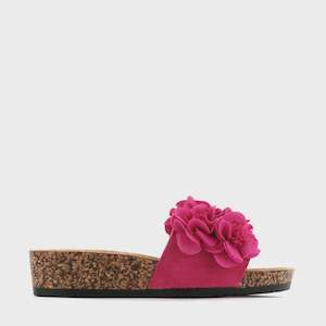 Corsage Slide in Fuchsia