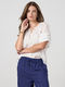 Parallel Top in White